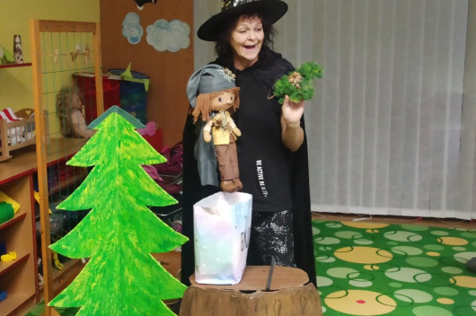 Za skřítky do lesa - divadlo