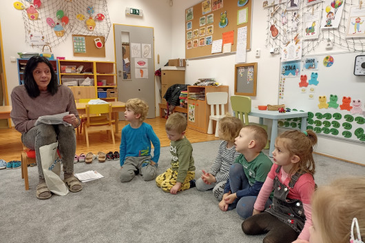 Beseda s paní knihovnicí - masopust